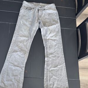 Guess Men's Gray Bootcut Jeans